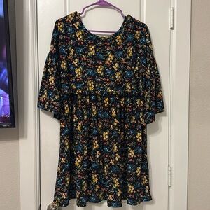 Qed London Floral dress